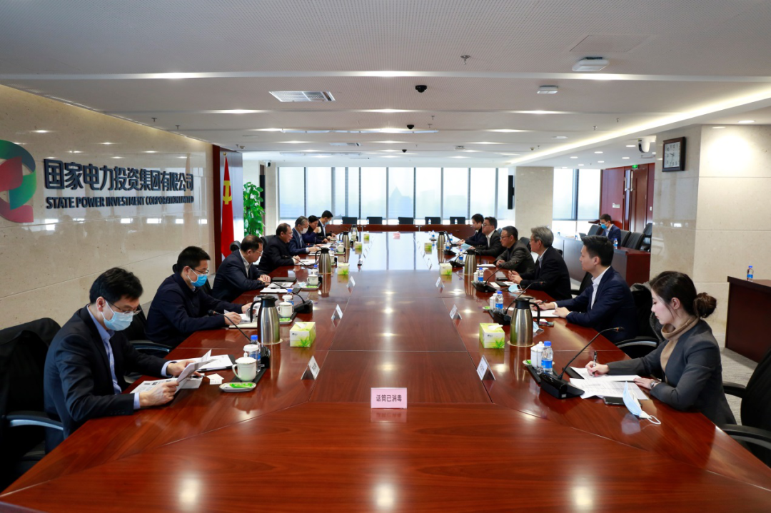 国家电投党组副书记江毅会见365在线体育投注官网,beat365在线体育科技董事长李仙德